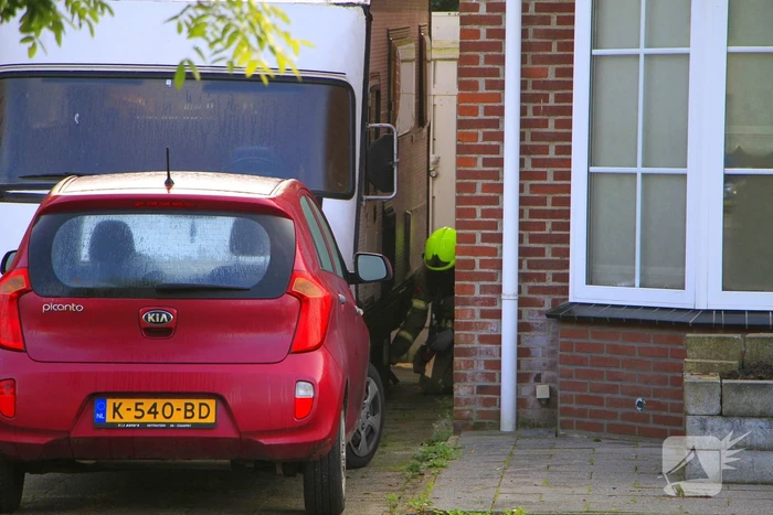 Omgeving afgezet na gaslucht