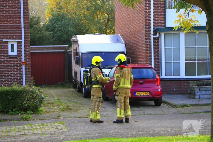Omgeving afgezet na gaslucht