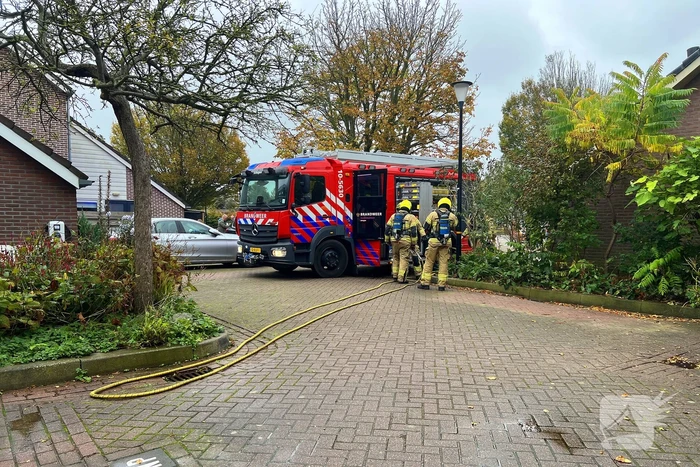 Brand in woning snel onder controle