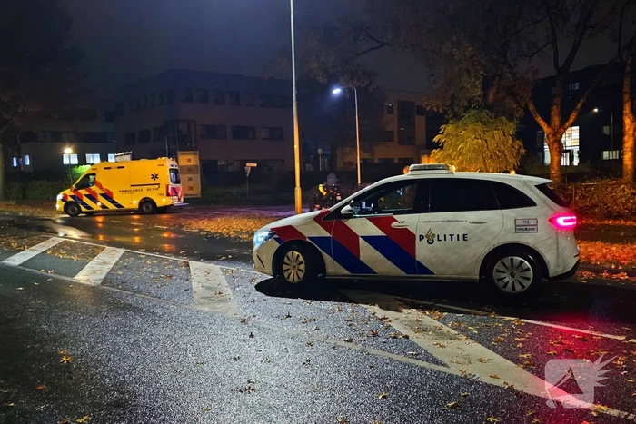 Scooterrijder komt ten val en raakt gewond