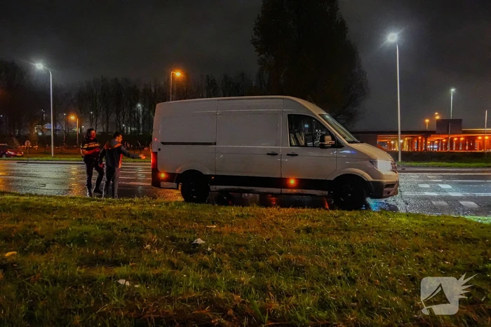 Fietser gewond aan gezicht na aanrijding