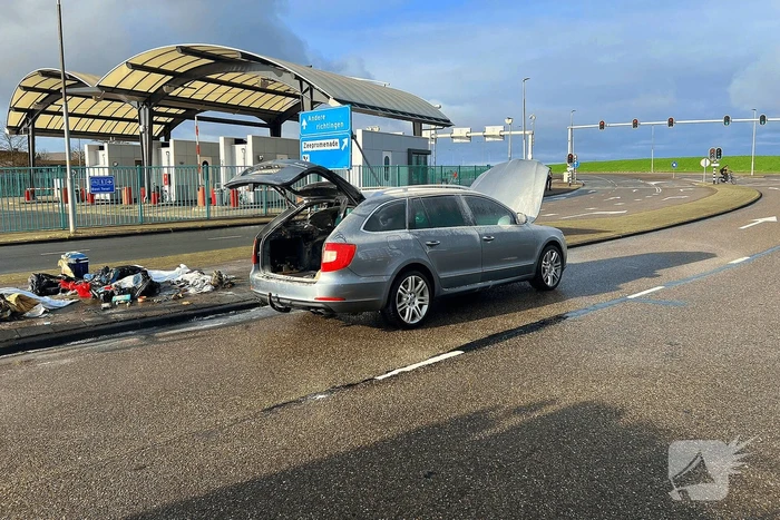 Vakantie van gezin eindigd met brand