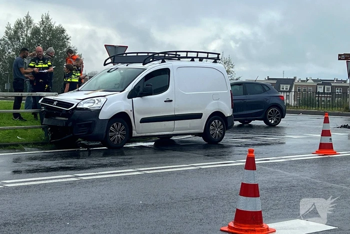 Fikse schade bij aanrijding tussen twee voertuigen