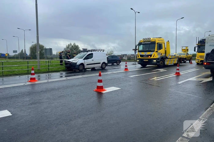 Fikse schade bij aanrijding tussen twee voertuigen