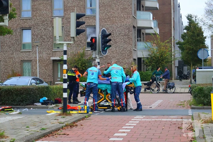 Scooterrijder zwaargewond bij aanrijding