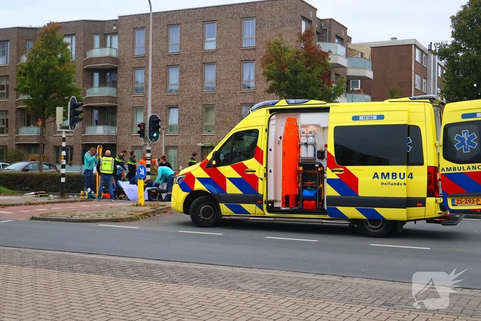 Scooterrijder zwaargewond bij aanrijding