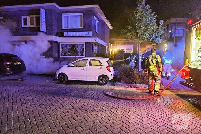 Scooter vliegt in brand tijdens rijden