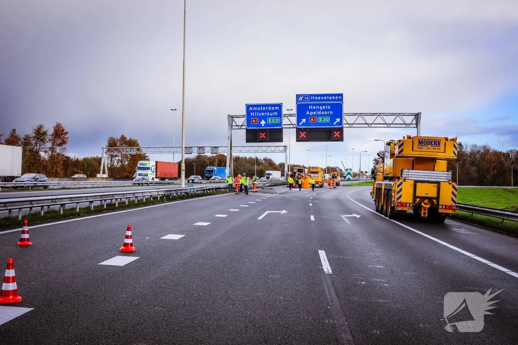 Rijksweg A28 R 27,1 x 112 melding Amersfoort 