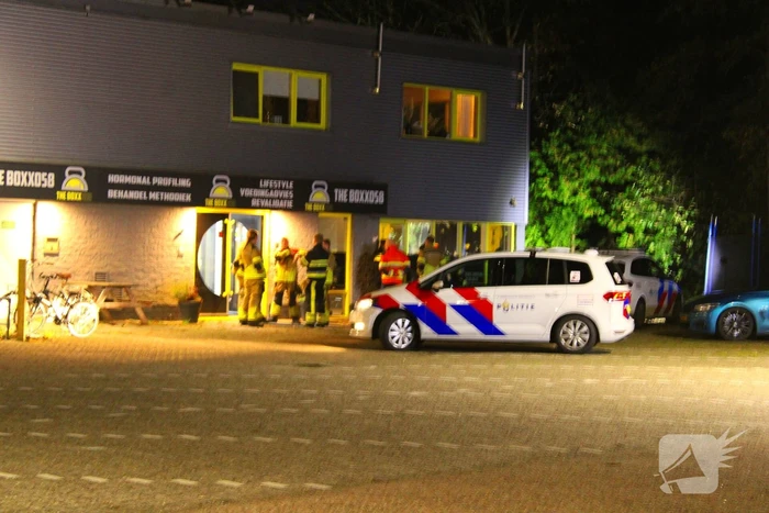 Mistalarm in sportschool voor brand aangezien