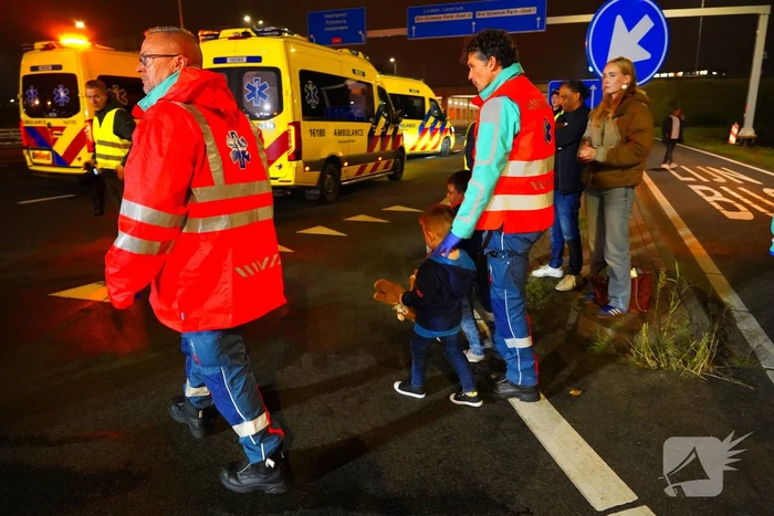 Lesauto betrokken bij frontale aanrijding op kruising