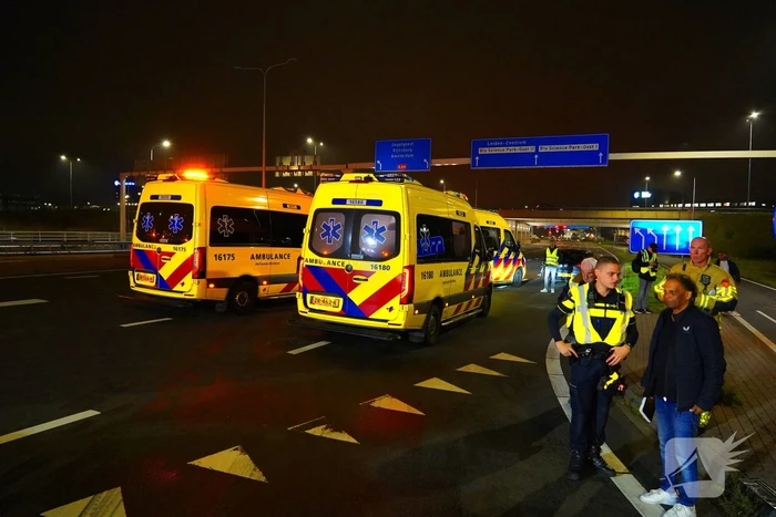 Lesauto betrokken bij frontale aanrijding op kruising