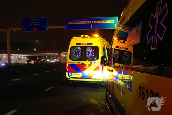 Lesauto betrokken bij frontale aanrijding op kruising