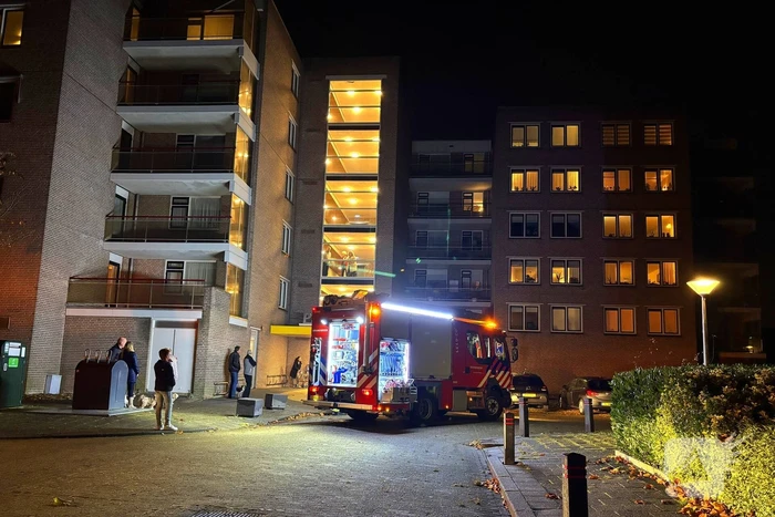 Ouderen ontruimd wegens brand in flat
