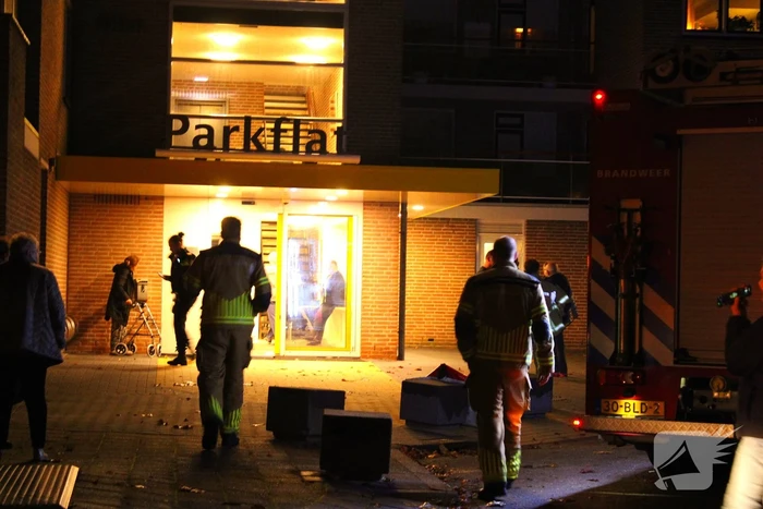 Ouderen ontruimd wegens brand in flat