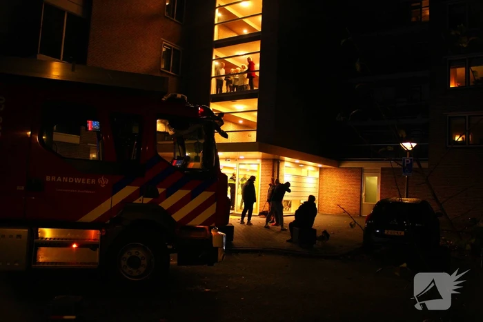 Ouderen ontruimd wegens brand in flat