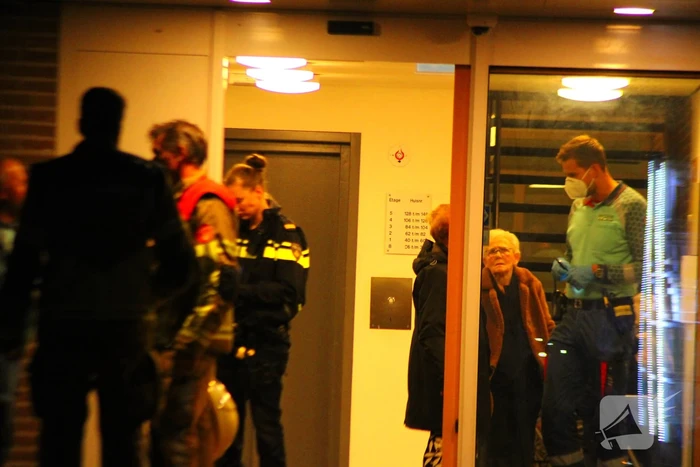 Ouderen ontruimd wegens brand in flat