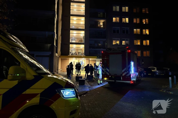 Ouderen ontruimd wegens brand in flat