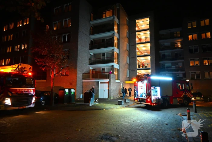 Ouderen ontruimd wegens brand in flat