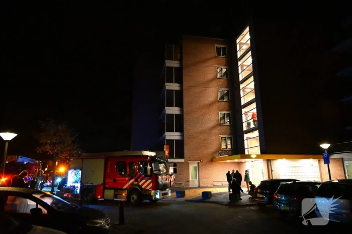 Ouderen ontruimd wegens brand in flat