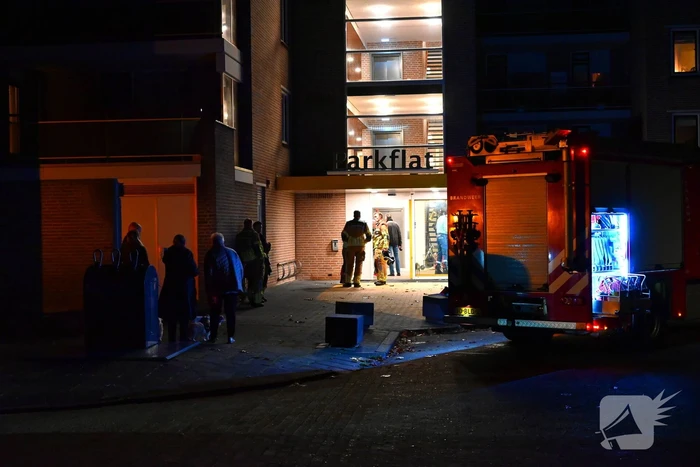 Ouderen ontruimd wegens brand in flat