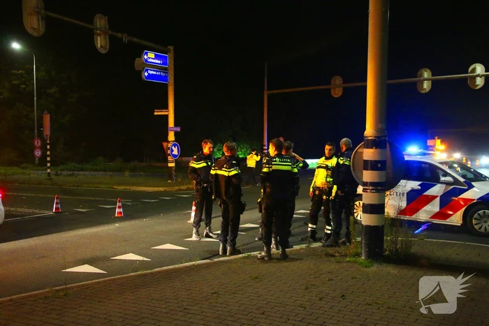 Vuurwapen aangetroffen bij flinke aanrijding