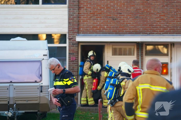 Brand in woning snel onder controle