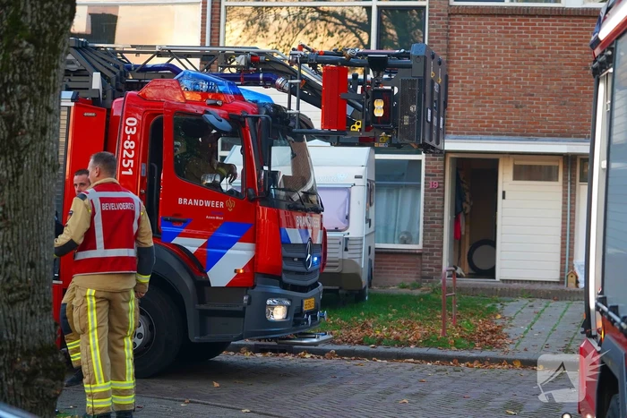 Brand in woning snel onder controle