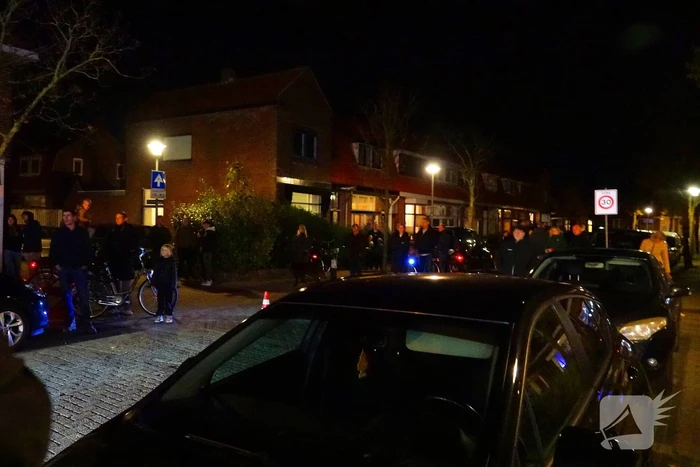 Schoorsteenbrand trekt veel bekijks