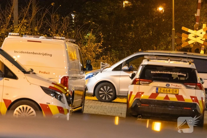 Persoon overleden na aanrijding met trein