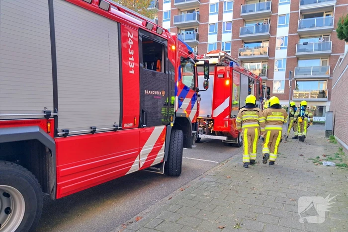 Twee gewonden bij brand in appartementencomplex