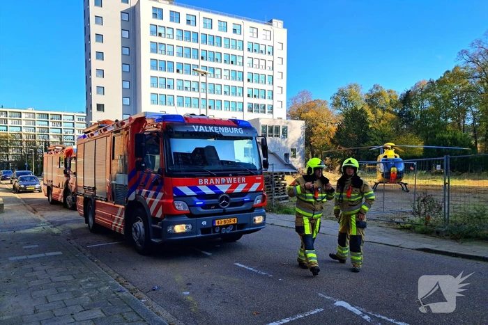 Twee gewonden bij brand in appartementencomplex