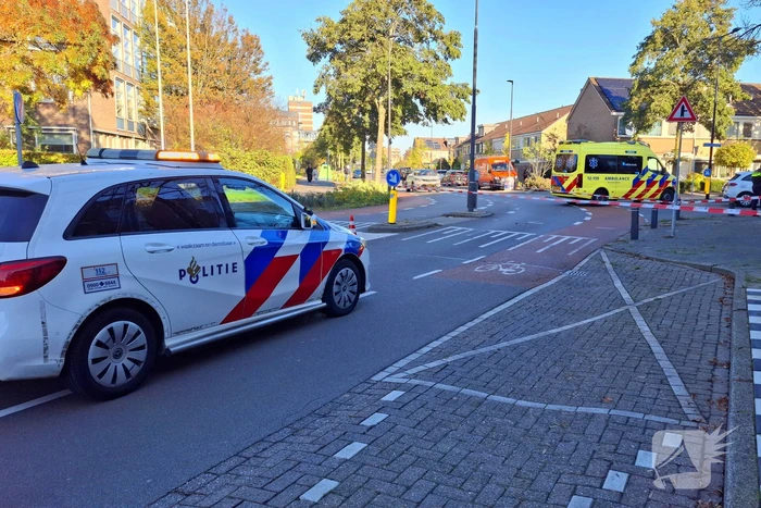 Scooterrijder gewond bij aanrijding met automobilist