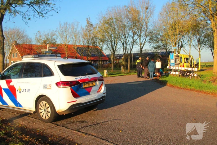 Automobilist ziet fietser over het hoofd