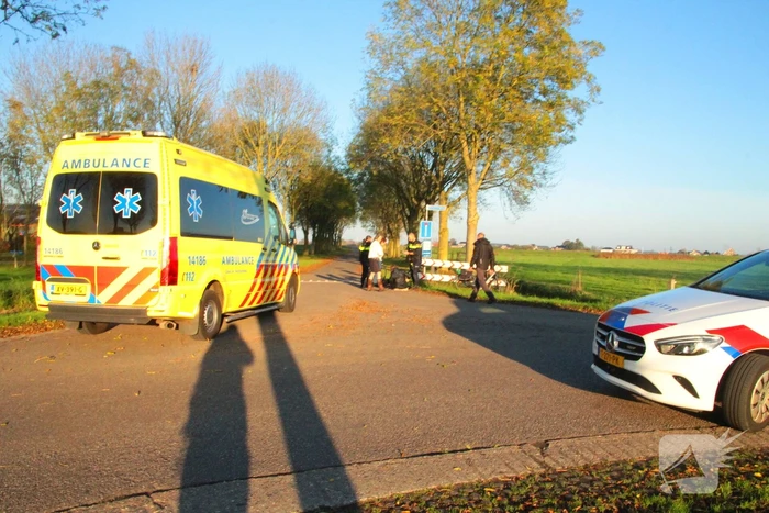 Automobilist ziet fietser over het hoofd