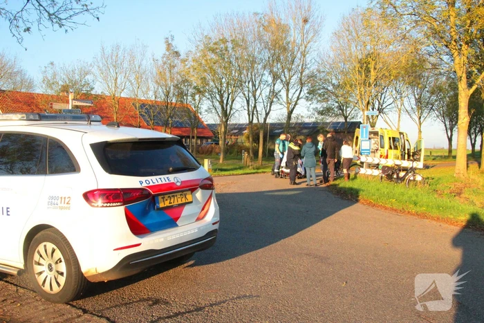 Automobilist ziet fietser over het hoofd