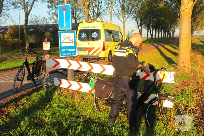 Automobilist ziet fietser over het hoofd