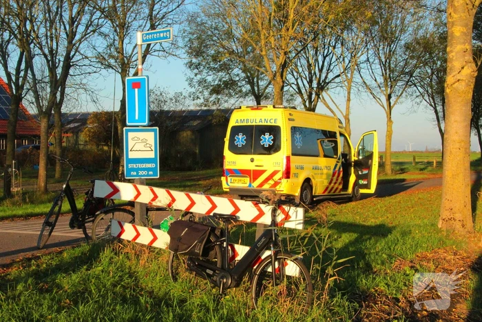 Automobilist ziet fietser over het hoofd