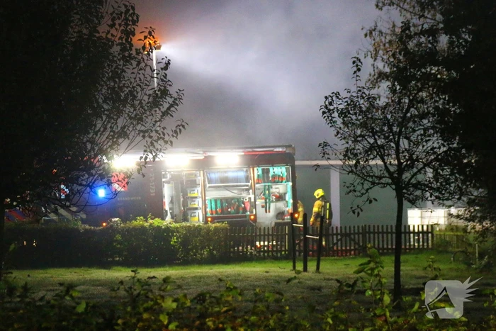 Veel rookontwikkeling bij grote brand op boerderij