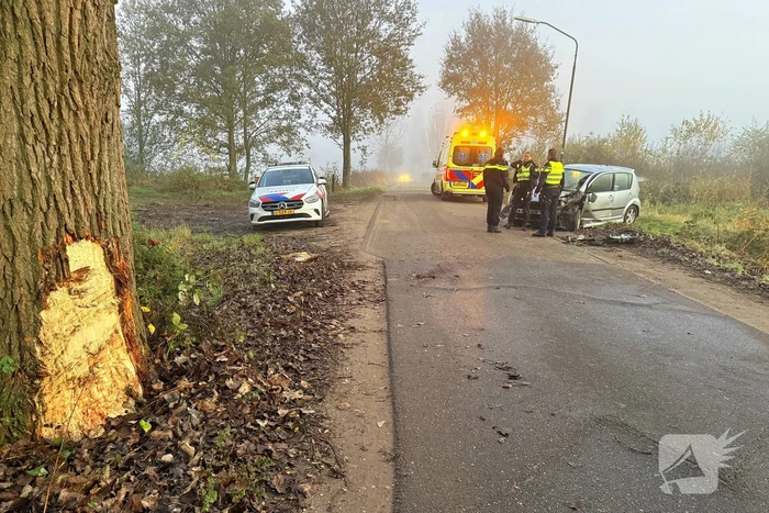 Flinke schade na verkeersongeval
