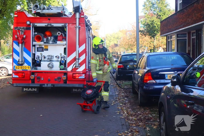 Gewonde bij woningbrand