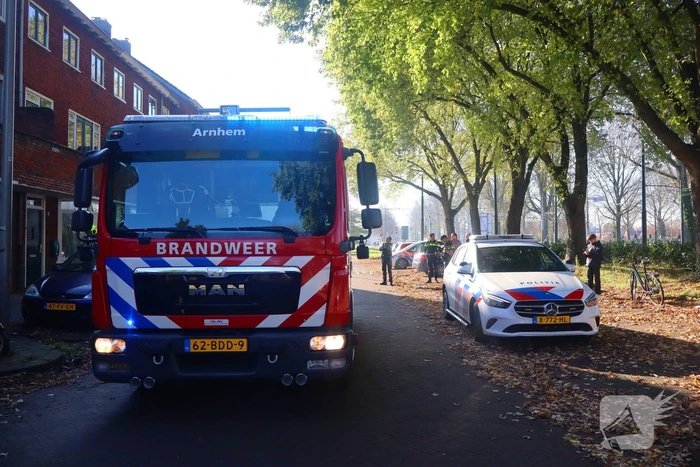 Gewonde bij woningbrand