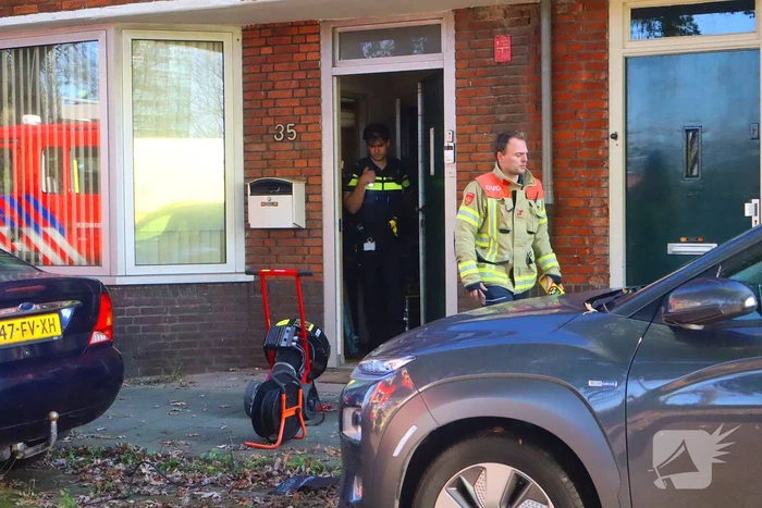 Gewonde bij woningbrand