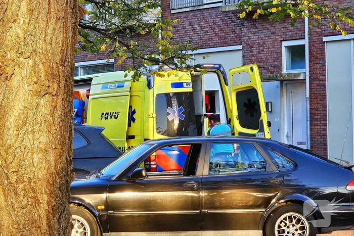 Traumahelikopter landt bij ernstige verkeersongeval