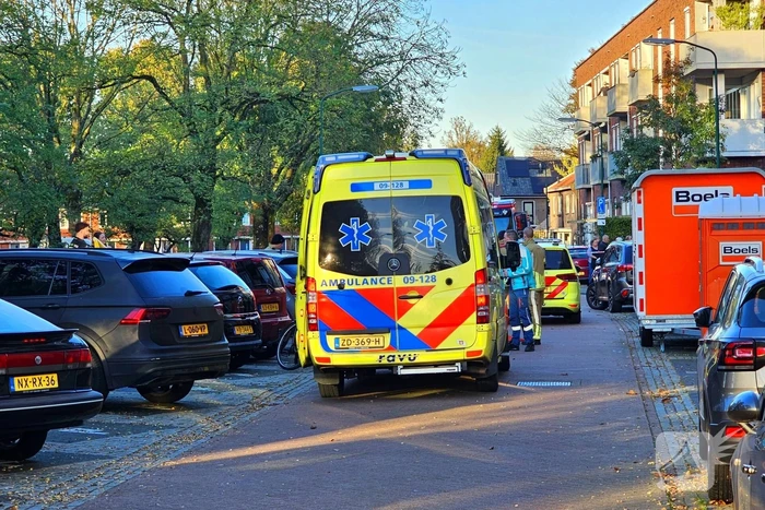 Traumahelikopter landt bij ernstige verkeersongeval