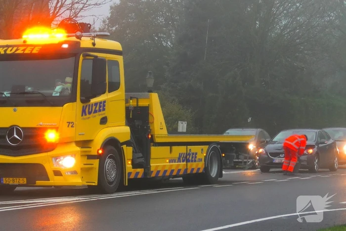 Flinke schade bij kop-staartbotsing