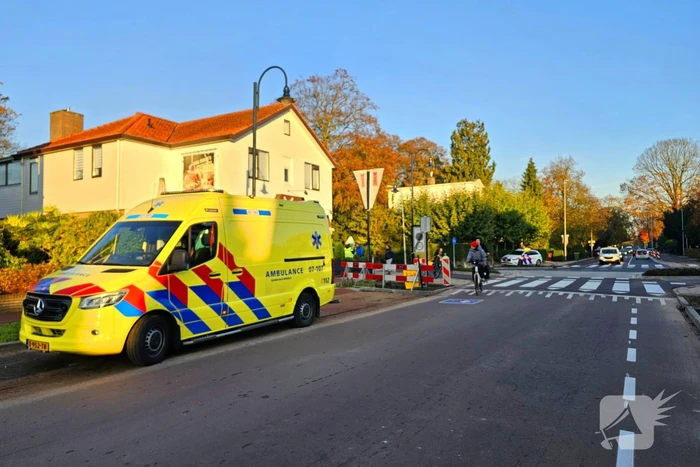 Aanrijding op nieuwe rotonde