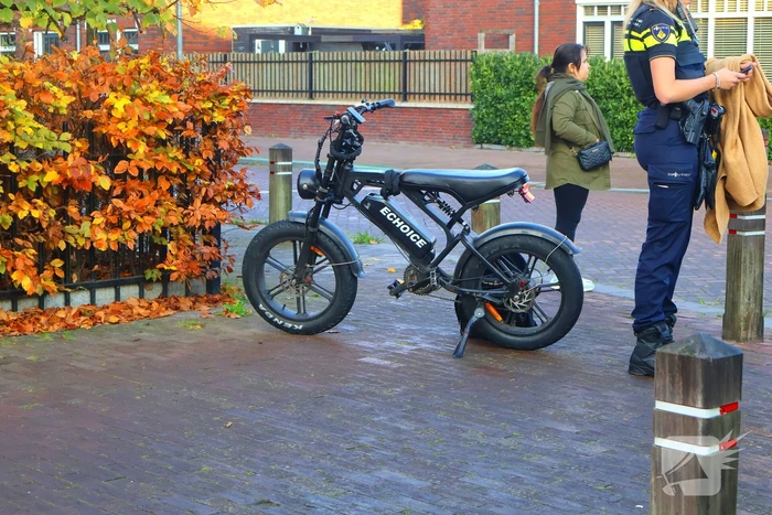 Fatbike in beslag genomen na aanrijding