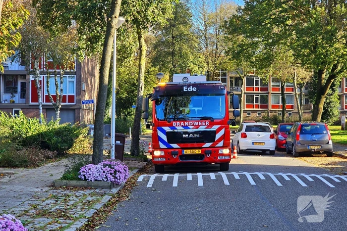 Gasleiding geraakt tijdens zaagwerkzaamheden in wegdek