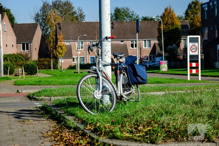 Fietser ongedeerd na valpartij