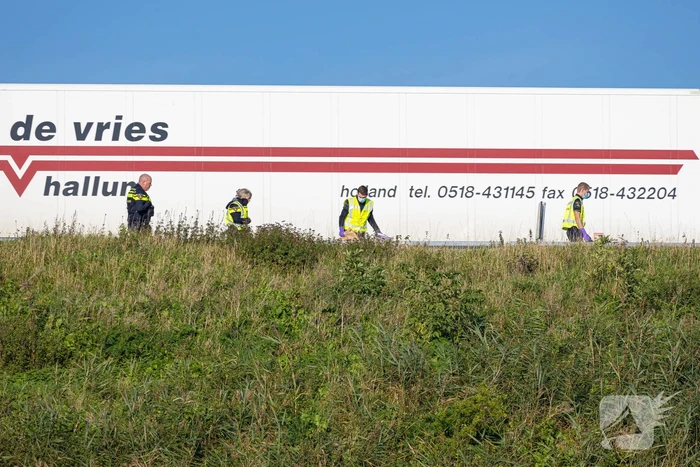 Snelweg deels afgesloten wegens politieonderzoek